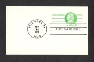 SCOTT # UX 68 Charles Thomson FDC United States Postal Stationery MINT Card - Picture 1 of 1