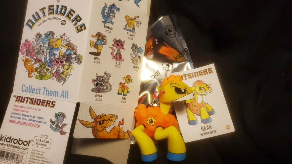 Kidrobot JELD Joe Ledbetter's The Outsiders BAAA Vinyl Figure 2017 - Image 1 of 1