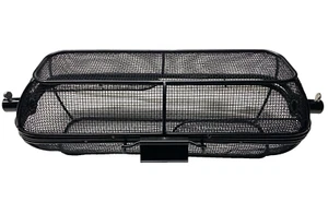 BBQSTAR Teflon Rotisserie Grill Basket - Fits Most Rod Styles (Hexagon, Square) - Picture 1 of 6