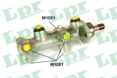 Pompa Freni Lpr Audi 80 Coupe Vw Caddy Derby Golf Jetta Passat Polo Santana - Immagine 1 di 2