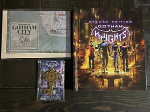 GOTHAM KNIGHTS SAMMLEREDITION SCHLÜSSELPIN & KARTE & DIGIBOOK-HÜLLE *SCHLECHTER AKKU* - Bild 1 von 1