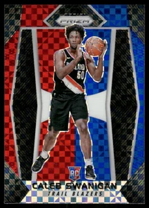 2017 Panini Prizm #145 Caleb Swanigan Prizms Rosso Bianco e Blu RC - Foto 1 di 2