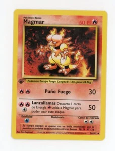 Magmar 36/102 Spanish Base Set 1st Edition Pokemon - M / NM - Picture 1 of 2