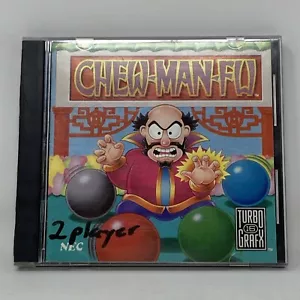 Chew Man Fu Turbografx 16 Complete in Jewel Case (A12) - Picture 1 of 9
