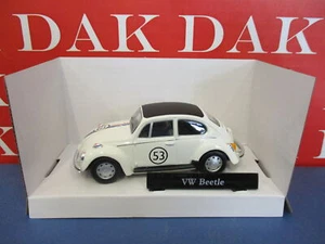 Die cast 1/43 Modellino Auto Volkswagen Bettle Kafer Maggiolino Herbie 53 - Foto 1 di 4