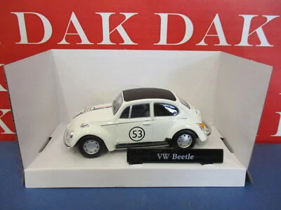 Die cast 1/43 Modellino Auto Volkswagen Bettle Kafer Maggiolino Herbie 53 - Immagine 1 di 4