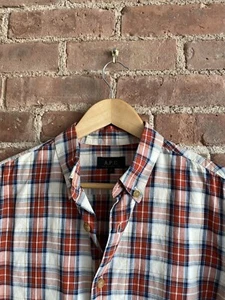 APC Men's Shirt Size Small Plaid Cotton/Linen - Picture 1 of 7