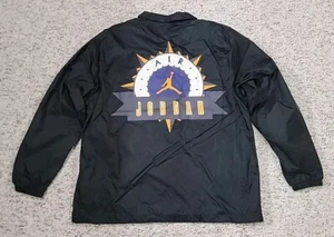 Nike Jordan Flight MVP Full Zip Woven Jacket FD7423-010 Mens Size XXL 2XL - Picture 1 of 13