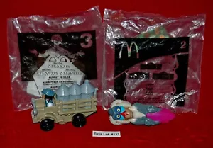 VINTAGE TOYS McDonald's REY LEON Rafiki ATLANTIS Audrey Truck Set of 2 Lot#133 - Picture 1 of 5