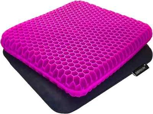 Super Large & Thick Gel Seat Cushion for Long Sitting Pressure Relief - Non-Slip - Picture 1 of 3