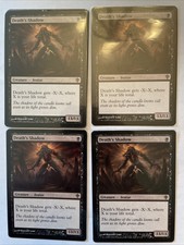 MTG 4x Death's Shadow Worldwake 57/145 Regular Rare