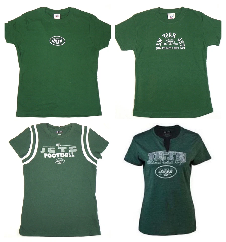 Camiseta para mujer New York Jets ropa del equipo de la NFL Foto 1 de 1
