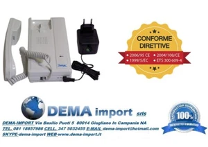 CITOFONO CORNETTA ZODIAC SERIE D-100 MOD.3208 A POSTO INTERNO MELCHIONI-QUALITA' - Foto 1 di 3