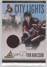 2010-11 Panini Pinnacle City Lights Materials /499 Erik Karlsson #31