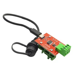 MCCI Model 4815 USB-C to RS232 Converter, DIN Rail Mount, USB 2.0, 50mm x 35mm - Picture 1 of 6