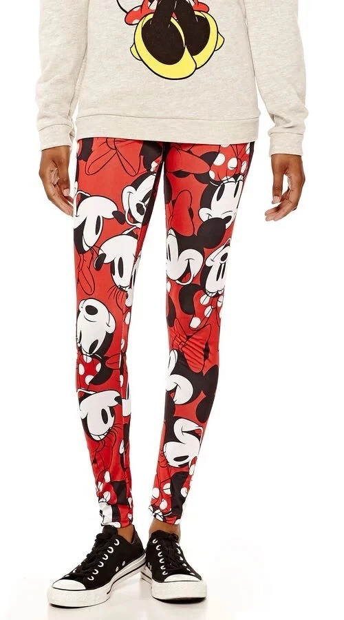 全新 Disney Minnie Mouse 紧身裤 XL 码 全新带标签 — 第 1/1 张图片
