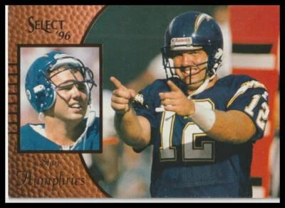 1996 Stan Humphries Select Pinnacle Football #114 San Diego Chargers - Image 1 of 2