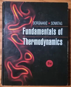 Fundamentals of Thermodynamics by Borgnakke and Sonntag (Hardcover 2013) - Picture 1 of 8