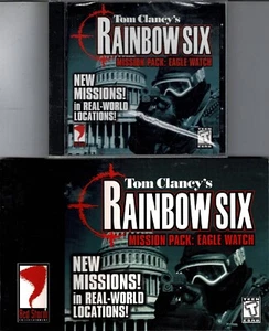 Tom Clancy's Rainbow Six Eagle Watch Pc Sealed New Expansion Pack With Manual - Picture 1 of 2