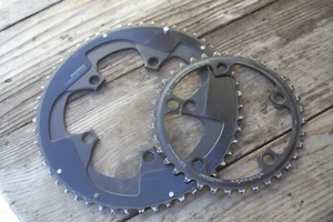 SRAM Red 22 Chainrings 52/36 110mm BCD 11-Speed X-Glide USED good - Picture 1 of 8