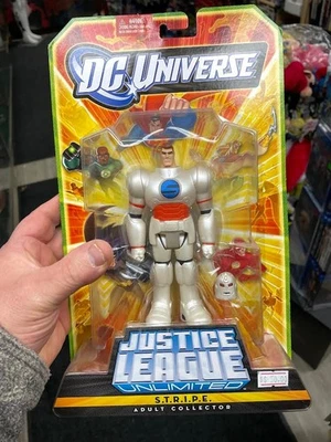 DC Universe Justice League Unlimited S.T.R.I.P.E. FIGURA MATTY COLLECTOR Nova - Imagem 1 de 2