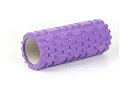 Rumble Roller Basic Bumpy Foam Roller, Strong Core Foam Roller Purple New - Image 1 of 3