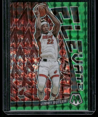 2022-23 Panini Mosaic #21 Jimmy Butler Elevate Mosaic Green - Image 1 of 2