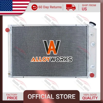4 Rows Radiator For 1973-1987 CHEVY TRUCK C10 C20 C30 K10 K20 5.7L 7.4L V8. Foto 1 de 4
