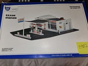 IHC EXXON STATION, ALMOST FINISHED BUILDING, MAY HAVE MISSING PARTS SOLD AS... - Picture 1 of 7