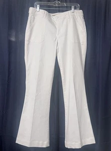 Jeans/pantaloni donna Democracy "Ab" Solution bianco svasato denim - taglia 14 - Foto 1 di 13