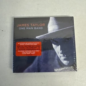 James Taylor One Man Band 2007 Hear Music HMCD2-30516 CD + DVD Set NEW SEALED - Picture 1 of 5