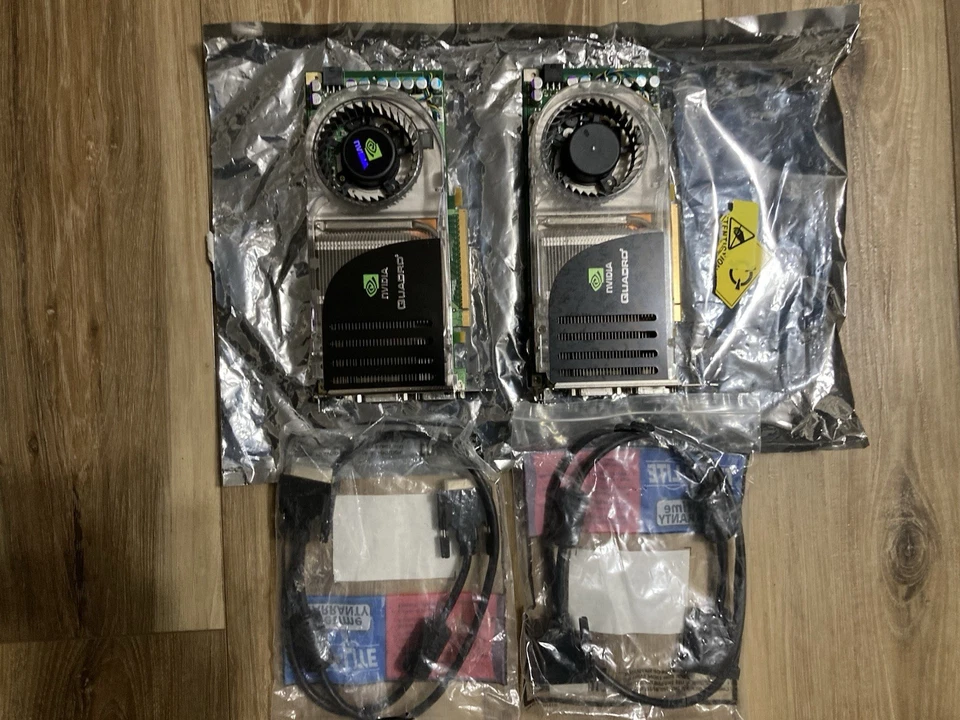(2) NVIDIA Quadro FX 4600 768MB GDDR3 PCIE x16 Video Graphics Cards - Image 1 of 4