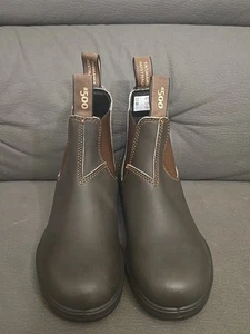 Blundstone Original Chelsea Boots 500 SZ 7 Stout Brown Unit A - Picture 1 of 8