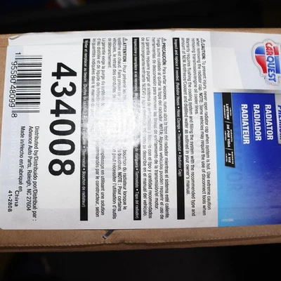 Carquest Premium Radiator Aluminum Core 23.5"H x 27.06"W 434008 - Image 1 of 4