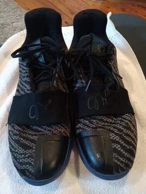 Size 14 - adidas Harden Vol. 3 Black Active Blue - Image 1 of 4