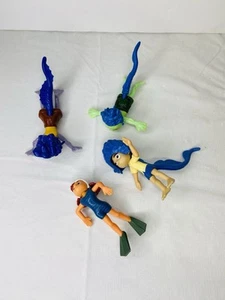 Mcdonalds Luca Happy Meal Toys Disney Pixar Figures 2021 lot of 4 - Picture 1 of 14