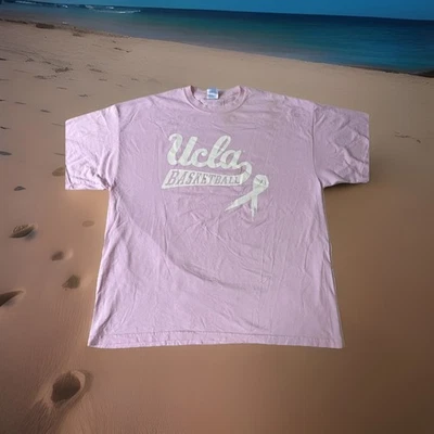 Women’s Pink UCLA Bruins Basketball Shirt XL University NCAA Los Angeles Vintage - Image 1 of 4