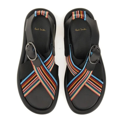 Sandalias Paul Smith Mujer - Firma Rayas Reino Unido Talla 6 (EU39) NUEVAS con CAJA Foto 1 de 4