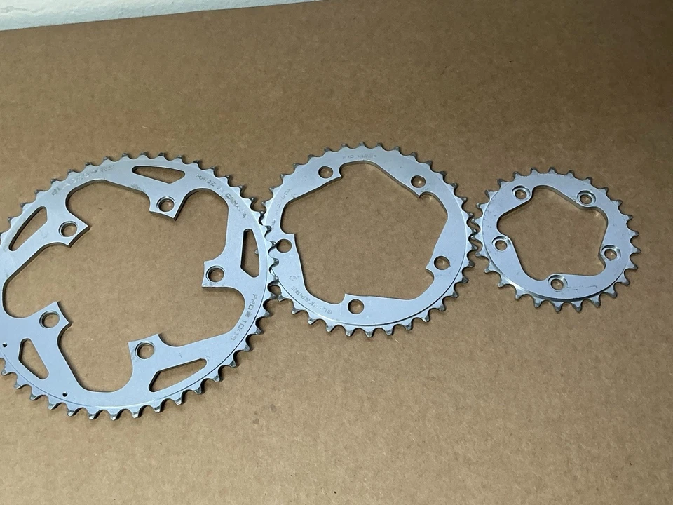 Blackspire Pro Chainrings 46-36-26 Tooth 110mm BCD 7 Speed Aluminum Vintage MTB - Image 1 of 4