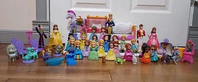 Disney Princess Sofia The First Sophia Figurines Figures Dolls Lot of 24 Animals - Image 1 of 4
