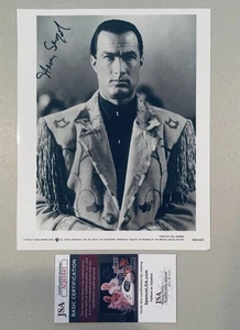 Steven Seagal Signed Autographed 8x10 Photo JSA Cert Deadly Ground Under Siege - Picture 1 of 1