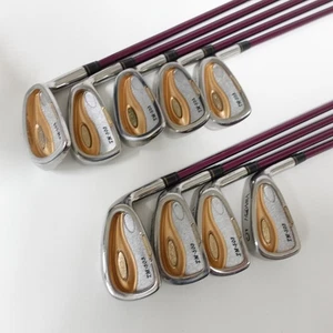 Ladies HONMA GOLF Twin Marks TM-503 9pcs Iron Set 4-11/SW Flex-L 5STAR No H/C - Picture 1 of 16