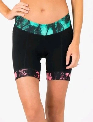 SHEBEESTWomen's Triple S Ultimo Padded Cycling/Biking ShortsMajestic Sz M EUC - Image 1 of 4