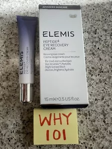 ELEMIS Peptide4 Eye Recovery Cream Hydrates Brightens .5oz/15mL FULL SZ SEAL $49 - Picture 1 of 11