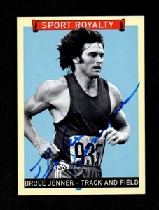 2008 Goudey Sport Royalty BRUCE JENNER Decathlon Olympics Autograph - Picture 1 of 2