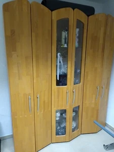 wohnzimmerschrank gebraucht massiv - Bild 1 von 5