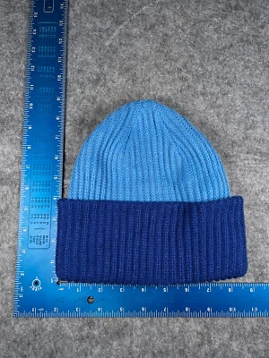 Gorro H&M Puño Toque Mujer 7/12 Azul Tejido Elastizado Poliéster Mezcla Acrílico Foto 1 de 4