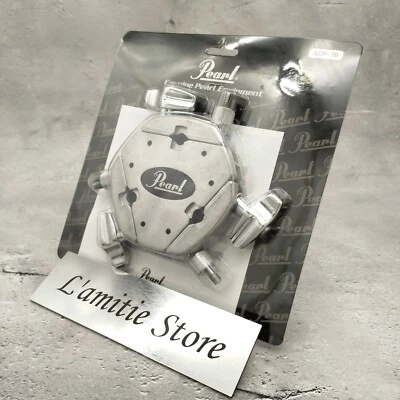 Pearl ADP-30 Three Way Adapter Multi Clamp Tom Stand Drums Parts Silver JP ADP30 - Image 1 of 4