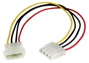 STARTECH - 0.3m Molex LP4 Power Extension Cable - Picture 1 of 1