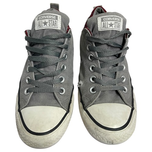 Sneakers unisex Converse All Star grigio marrone doppio colletto taglia M 7 W 9